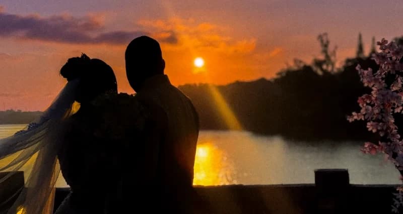 Cenário da represa